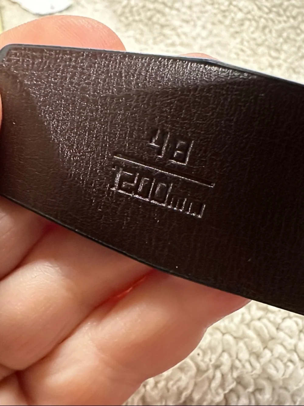 NWOT Black Rachet Belt,Vegan Leather Sleek Matte Black, Silver accent Buckle 48